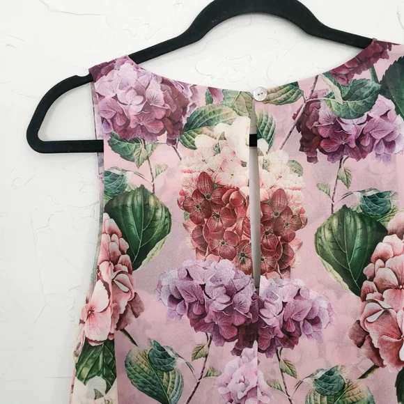 Show me Your Mumu Hydrangea Layered Diana Tunic Dress - Picture 6 of 10